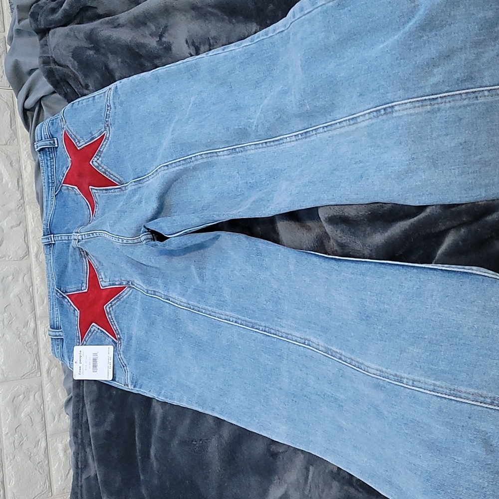 Free People firecracker jeans